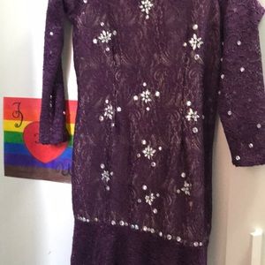 Custom made long dress